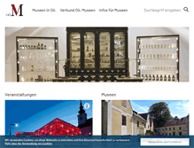Tablet Screenshot of ooemuseumsverbund.at